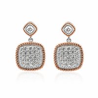 Pendientes Mujer in Plata BROC.B 02 OR